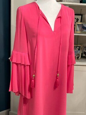 Pink Vince Camuto Crepe Dress
